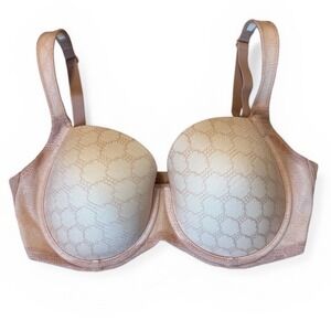 Soma 34DD Stunning Support Geo Lace Full Coverage Bra